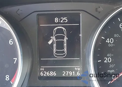 2017 Volkswagen Passat 1.8T S из США, поврежденный, VIN 1VWAT7A33HC085484